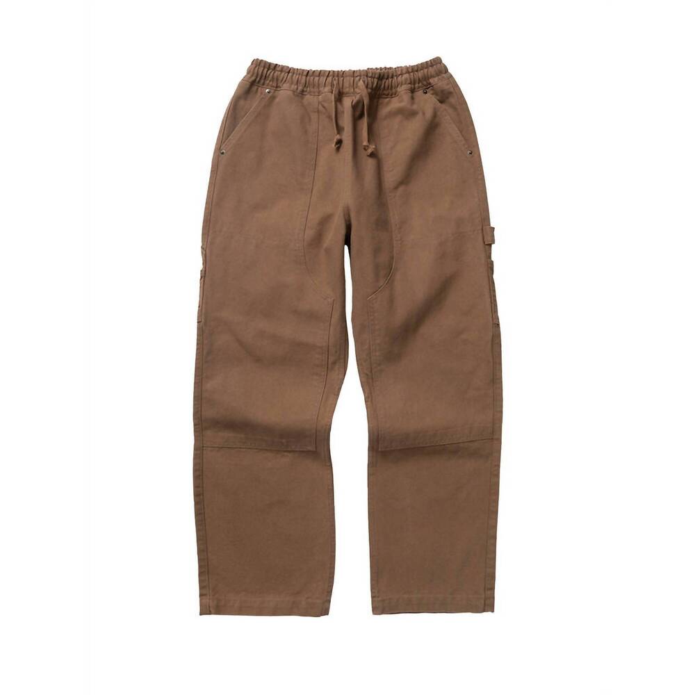 NEW SERVICE WORKS men's utility chef pants in bark
